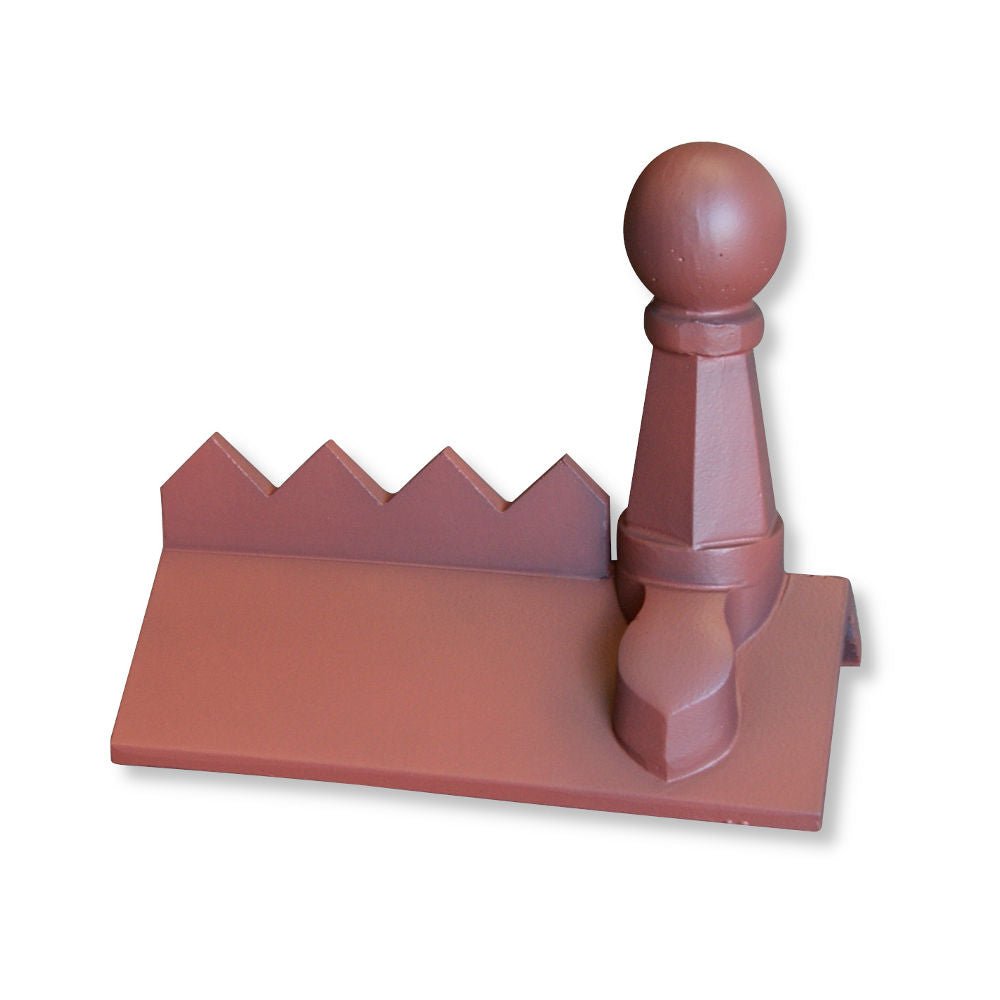GRC 450mm Pawn Ball Cocks Comb Angle Ridge Finial - Trusted Building Supplies