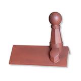 GRC 450mm Pawn Ball Plain Angle Ridge Finial - Trusted Building Supplies