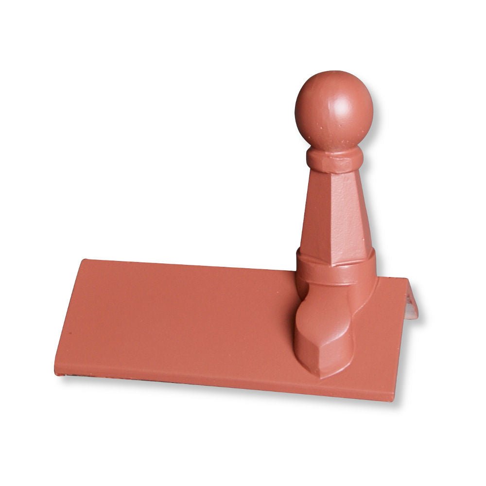 GRC 450mm Pawn Ball Plain Angle Ridge Finial - Trusted Building Supplies