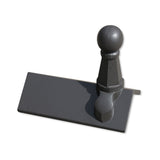 GRC 450mm Pawn Ball Plain Angle Ridge Finial - Trusted Building Supplies