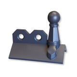 GRC 450mm Pawn Ball Three Hole Crested Angle Ridge Finial - Trusted Building Supplies