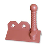 GRC 450mm Scroll Three Hole Crested Angle Ridge Finial - Trusted Building Supplies