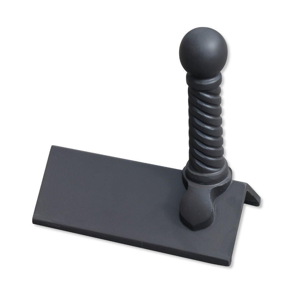 GRC 450mm Spiral Ball Plain Angle Ridge Finial - Trusted Building Supplies