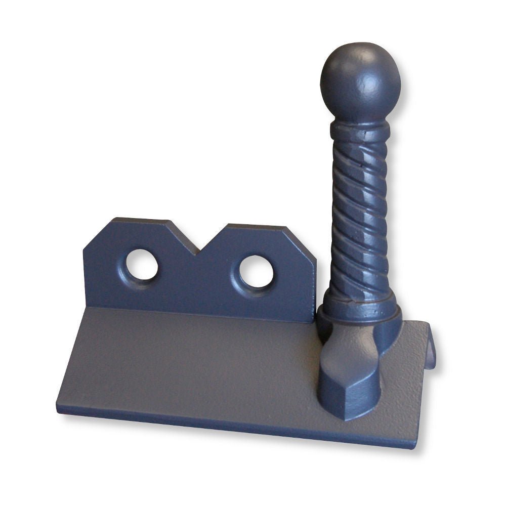 GRC 450mm Spiral Ball Three Hole Crested Angle Ridge Finial - Trusted Building Supplies