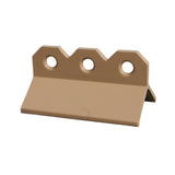 GRC 450mm Three Hole Crested Angle Ridge Tile - Trusted Building Supplies
