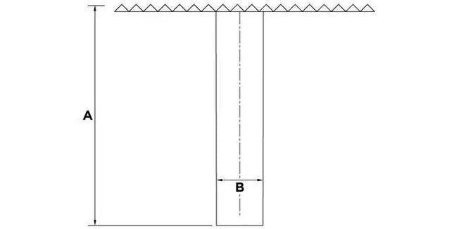 GRP Fibreglass Through - Wall Parapet Roof Drain Outlet - Trusted Building Supplies