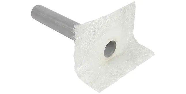GRP Fibreglass Through - Wall Parapet Roof Drain Outlet - Trusted Building Supplies
