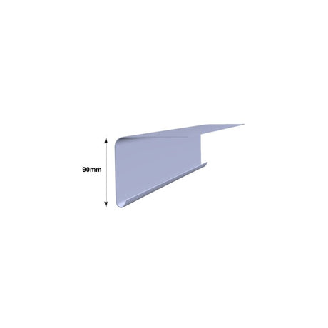 Half A200 Fibreglass Roofing GRP Drip Fascia Trim - Trusted Building Supplies