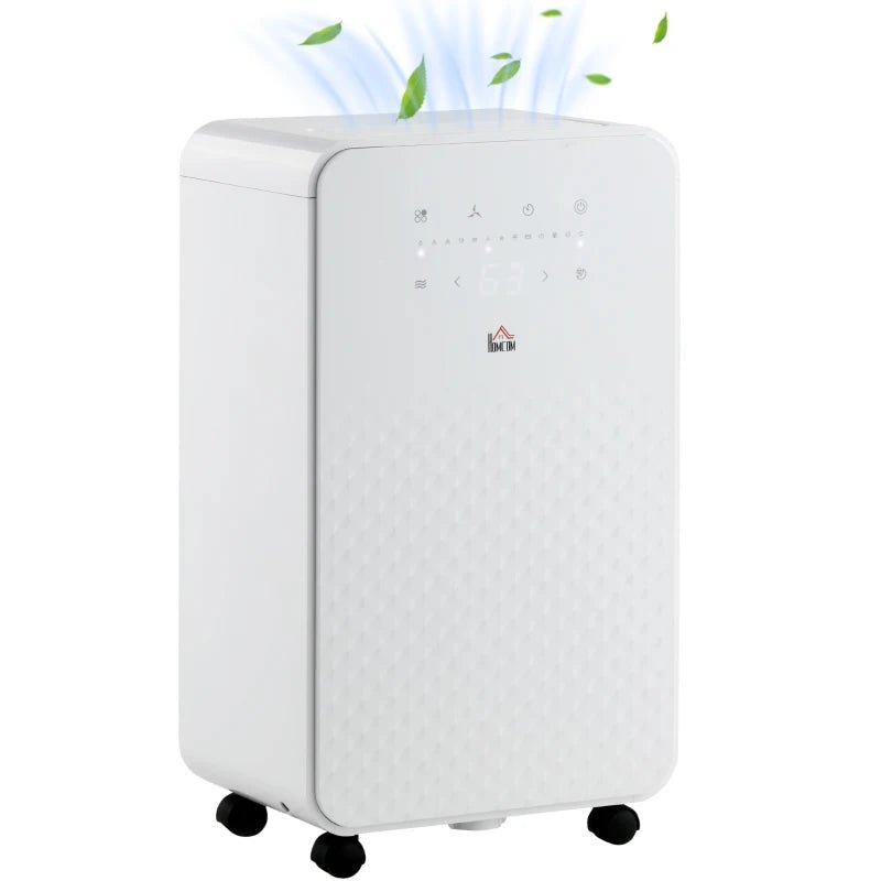 HOMCOM 10L Dehumidifier with Air Filter and 2L Tank - Trusted Building Supplies
