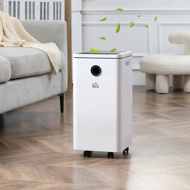 HOMCOM 10L WiFi Dehumidifier with 2.5L Tank - Trusted Building Supplies