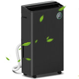 HOMCOM 16L Dehumidifier and Air Purifier - Black - Trusted Building Supplies