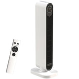 HOMCOM 2000W Ceramic Tower Heater with Timer - White - Trusted Building Supplies