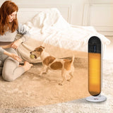 HOMCOM 2000W Portable Ceramic Tower Heater with Remote - Trusted Building Supplies
