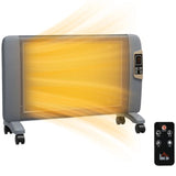HOMCOM 2000W Portable Mica Heater with Remote - Trusted Building Supplies