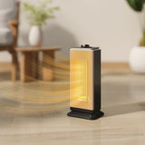 HOMCOM 2000W Portable Oscillating Ceramic Heater - Black - Trusted Building Supplies