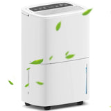HOMCOM 20L Dehumidifier with 5L Tank and Touch Controls - Trusted Building Supplies