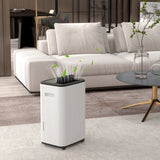HOMCOM 20L Portable Dehumidifier with 6L Tank - Trusted Building Supplies