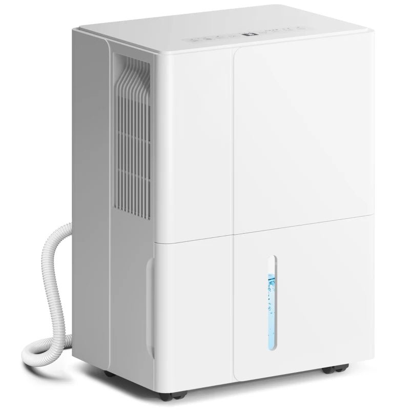 HOMCOM 30L Dehumidifier with 4.7L Tank and Drain Hose - Trusted Building Supplies