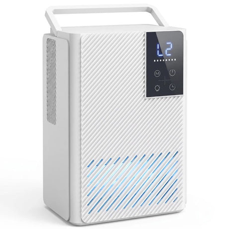 HOMCOM 400ml Compact Dehumidifier with 2L Tank - Trusted Building Supplies