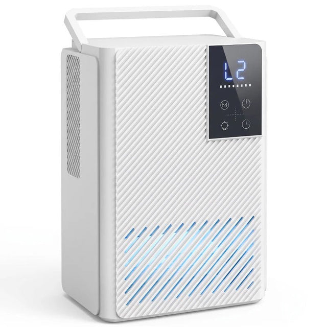 HOMCOM 400ml Compact Dehumidifier with 2L Tank - Trusted Building Supplies