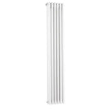 Hudson Reed Colosseum Traditional White Triple Column Radiator - 1500mm x 287mm - Trusted Building Supplies