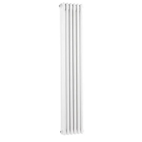 Hudson Reed Colosseum Traditional White Triple Column Radiator - 1500mm x 287mm - Trusted Building Supplies
