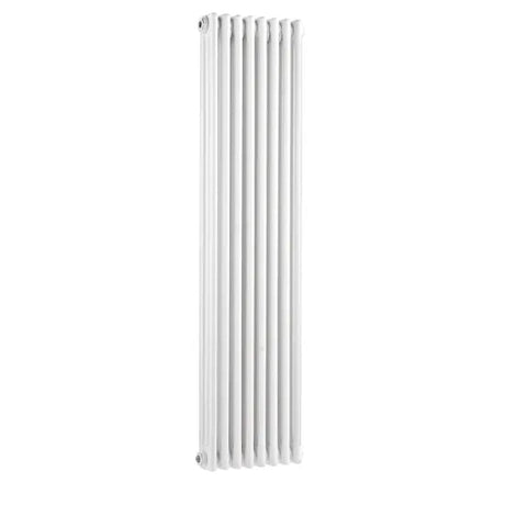 Hudson Reed Colosseum Traditional White Triple Column Radiator - 1500mm x 368mm - Trusted Building Supplies