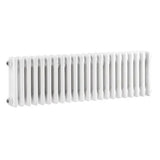 Hudson Reed Colosseum Traditional White Triple Column Radiator - 300mm x 999mm - Trusted Building Supplies