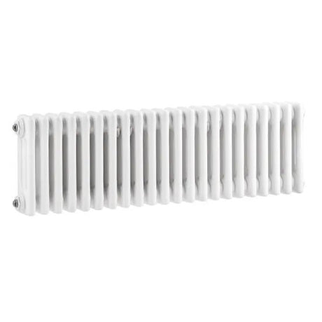 Hudson Reed Colosseum Traditional White Triple Column Radiator - 300mm x 999mm - Trusted Building Supplies