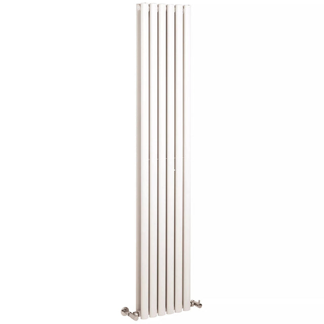 Hudson Reed Revive White Double Panel Designer Radiator - 1800mm x 354mm - Trusted Building Supplies