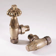 Kartell Nostalgia 15mm Angled Thermostatic Radiator Valve - Trusted Building Supplies
