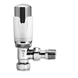 Kartell Refined Angled Thermostatic Radiator Valve - Trusted Building Supplies