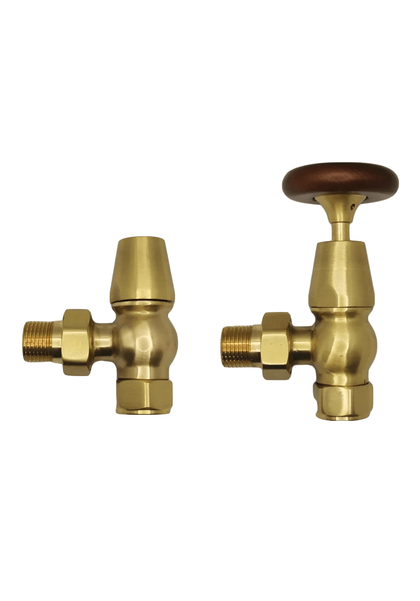 Kartell Traditional Brass Radiator Valve - Trusted Building Supplies