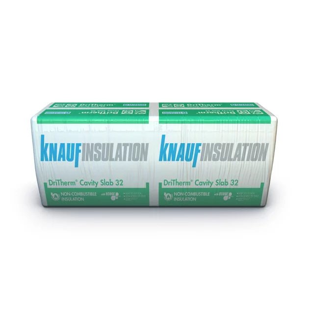 Knauf DriTherm 32 85mm Cavity Wall Insulation Slab - 2.73m2 - Trusted Building Supplies