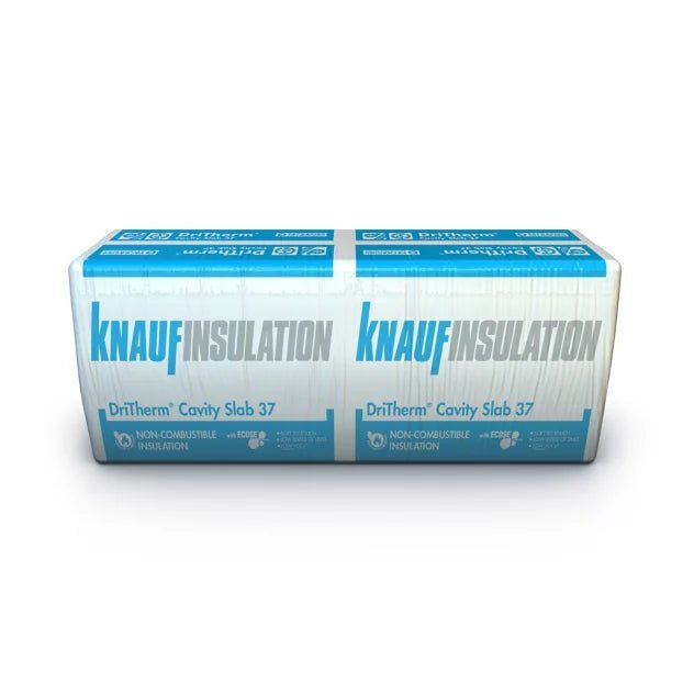 Knauf DriTherm 37 100mm Cavity Wall Insulation Slab - 6.55m2 - Trusted Building Supplies