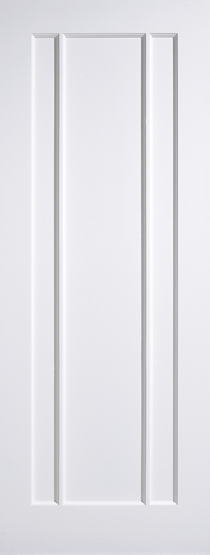 LPD Lincoln 3 Panel White Primed Internal Door - Trusted Building Supplies