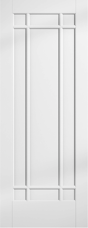 LPD Manhattan 9 Panel White Primed Internal Door - Trusted Building Supplies