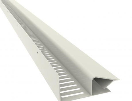 Manthorpe 10mm Continuous Soffit Strip Vent - Pack of 10 - Trusted Building Supplies