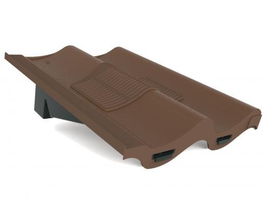 Manthorpe Double Pantile In - Line Roof Tile Vent - Trusted Building Supplies