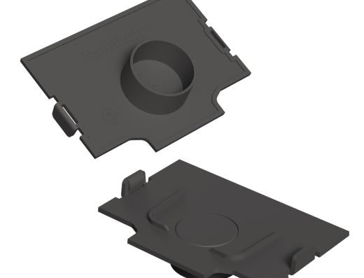 Manthorpe Drive Drain B125 Plastic Channel Drain End Cap - Trusted Building Supplies