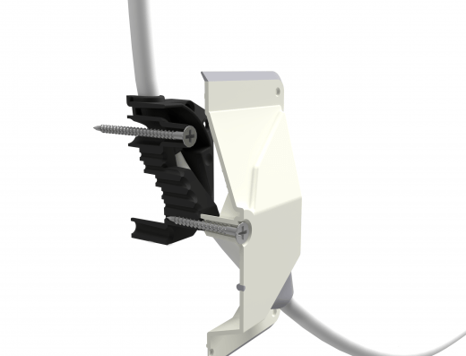 Manthorpe Face - Fix Radiator Pipe Guide & Seal - Box of 20 - Trusted Building Supplies