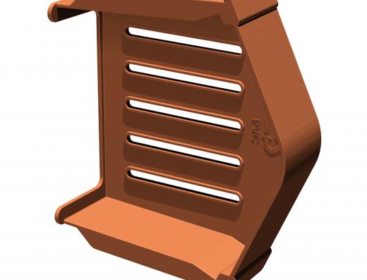 Manthorpe GDV SmartVerge PVCu Eaves Closer - Pack of 2 - Trusted Building Supplies