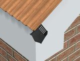 Manthorpe GDV SmartVerge PVCu Rebated Eaves Closer - Pack of 2 - Trusted Building Supplies