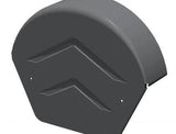 Manthorpe GDV SmartVerge PVCu Round Ridge End Cap - Pack of 2 - Trusted Building Supplies
