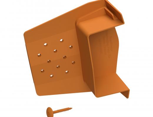 Manthorpe GPPV SmartVerge PP Interlocking Plain Tile Verge Eaves Closer - Trusted Building Supplies