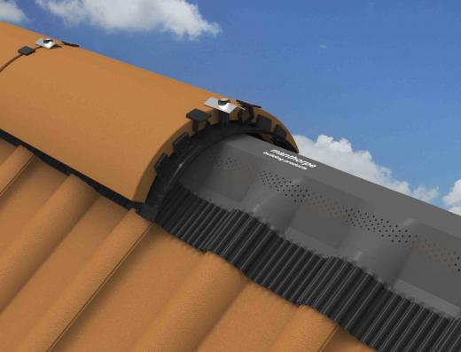 Dry Ridge System.drawing Manthorpe Clay Dry Ridge System 6m – Mortar-Free Fixing – Trusted ...