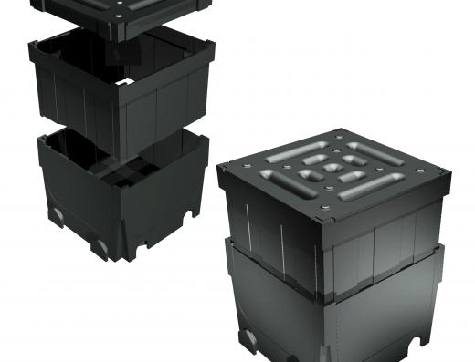 Manthorpe SlotDrain A15 Plastic Channel Drain Junction Unit - Trusted Building Supplies