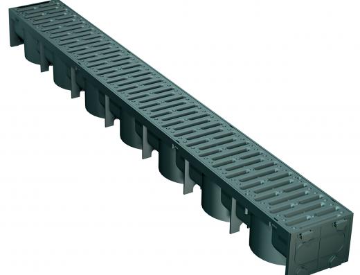 Manthorpe SmartDrain A15 Plastic Channel Drain - 1000mm - Trusted Building Supplies