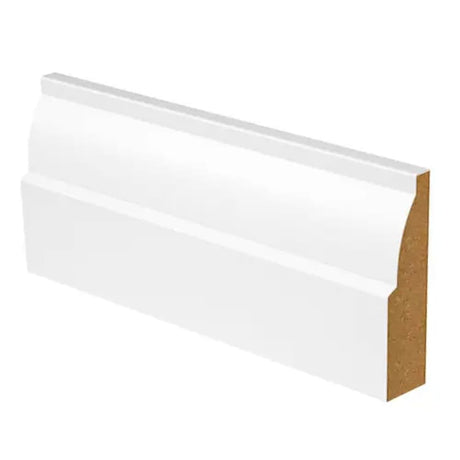 MDF 18mm x 68mm White Primed Ovolo Architrave - 4400mm - Trusted Building Supplies