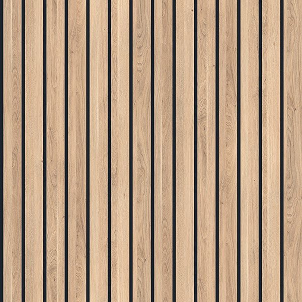 Naturepanel Hydrolock T & G Slat Wall Panel - Bleached Cuneo Oak - Trusted Building Supplies